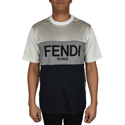 fendi mens t shirt sale|Fendi oversized t shirt.